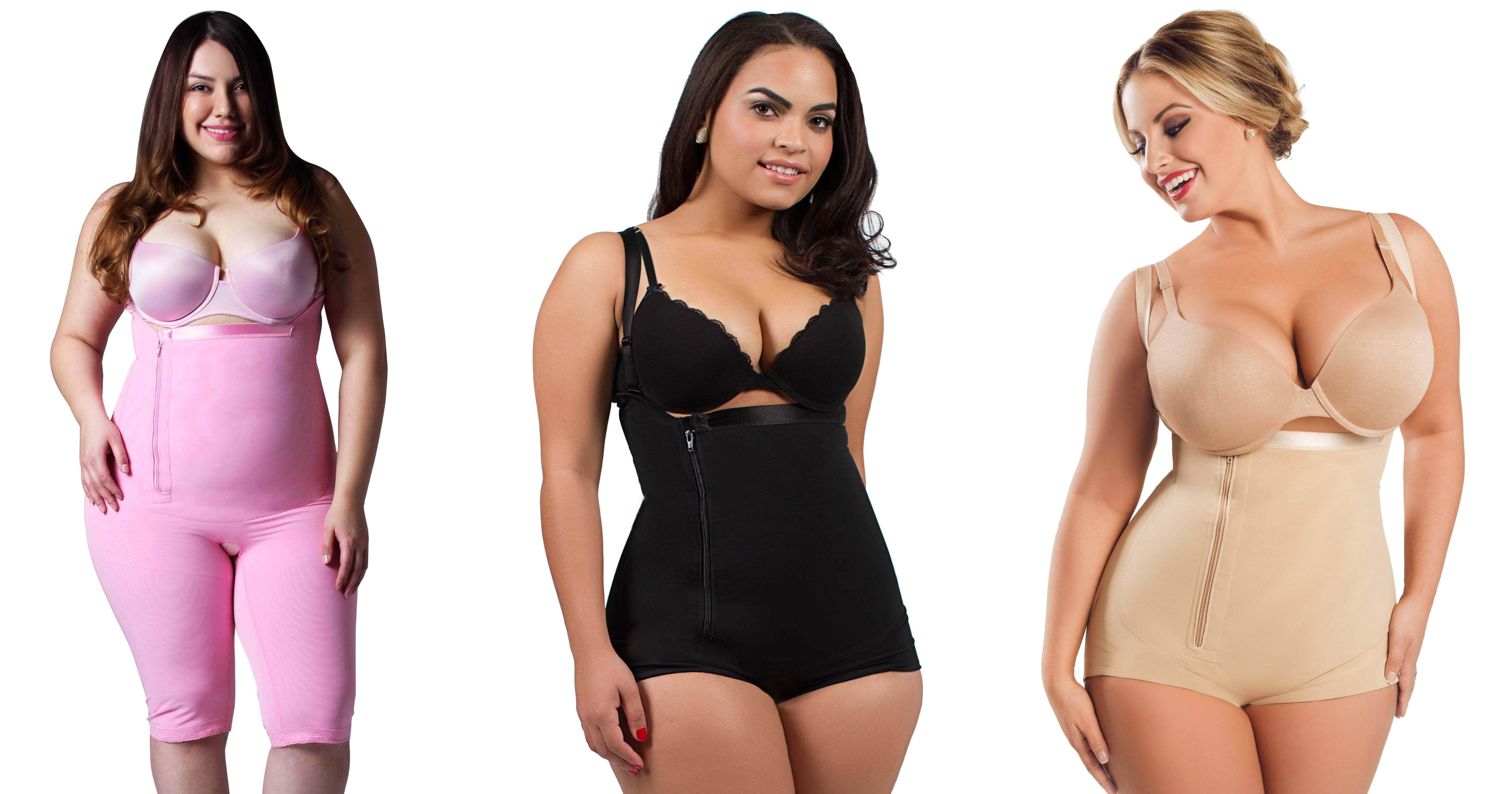Curvy Divas 0938BF, Colombian Compression Garment for Women