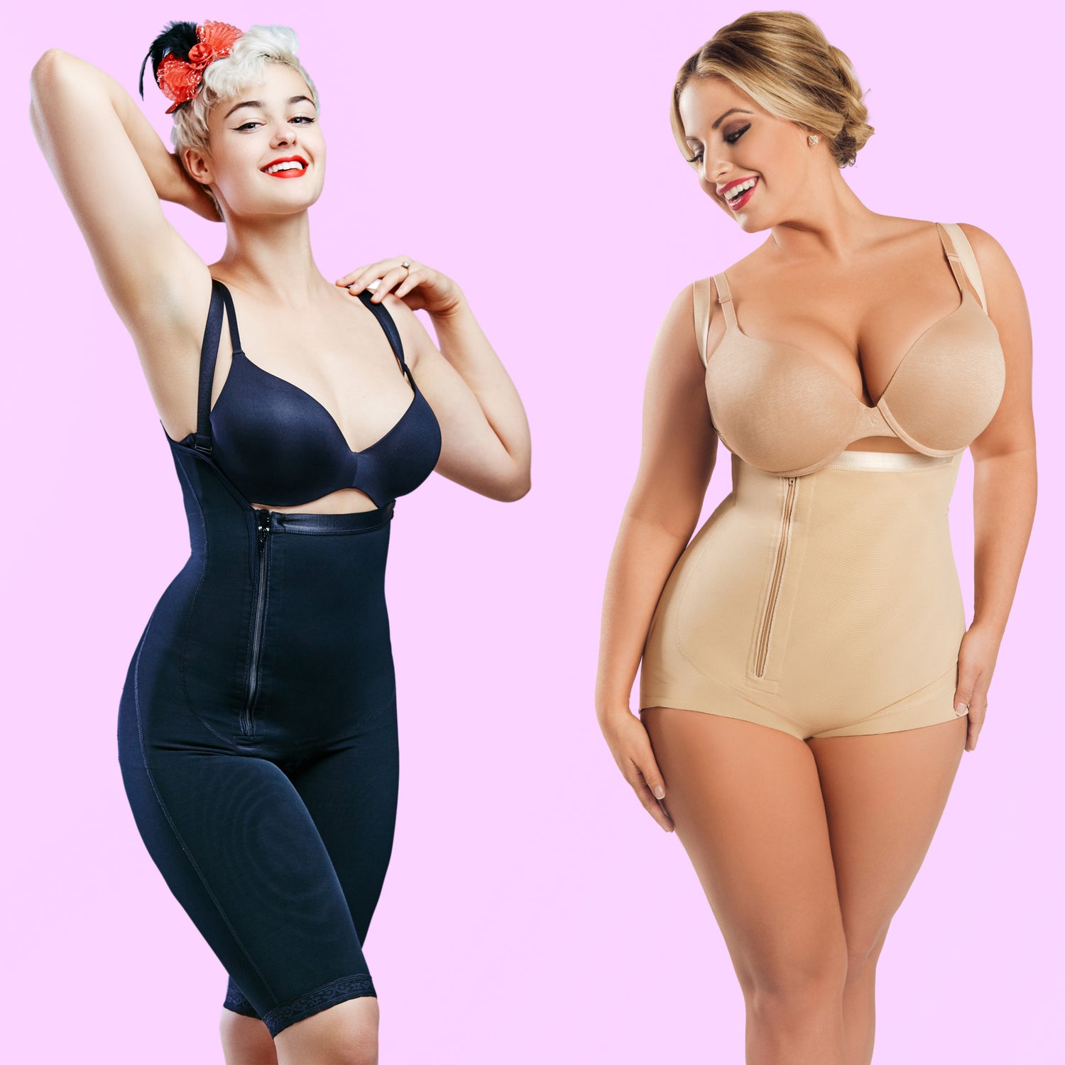 Full Body Shapewear Compression - Post Surgical Garments – Long